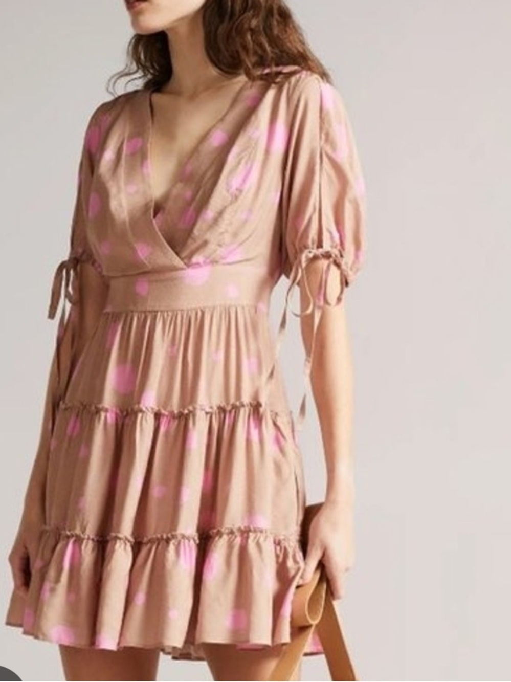 Ted Baker Stefina Mini Ruffle Dress Size 3